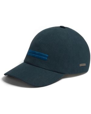 ZEGNA Oasi Baseballkappe - Blau