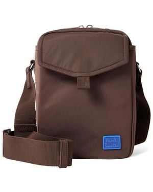 Paul Smith Flap-Pocket Messenger Bag - Brown