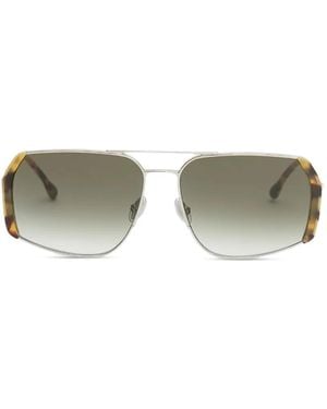 Isabel Marant Lunettes De Soleil Willo À Monture Géométrique - Metallic