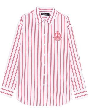 Ralph Lauren Striped Embroidered Shirt