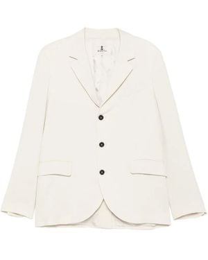 Barena Buttoned Notched Blazer - White