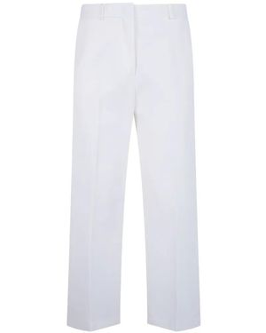 Liviana Conti Danny Elasticated Trousers - White