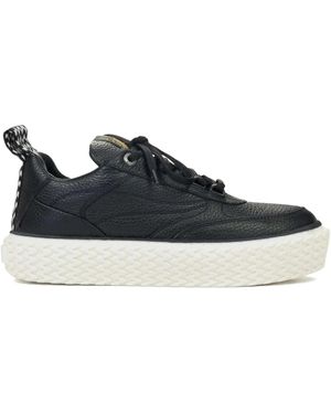 ★LANVIN★テニス ロートップスニーカー LANVIN ランバン CURB SNEAKERS カーブ スウェードトリム レース