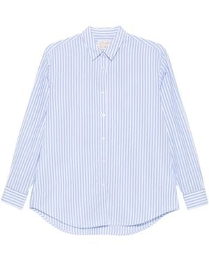 MC2 Saint Barth X Peanuts Brigitte Embry Striped Shirt - White