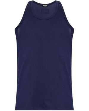 DSquared² Logo-patch Vest - ブルー