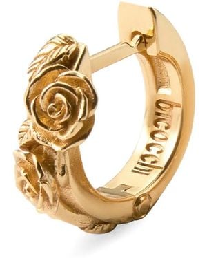 Emanuele Bicocchi Rose Hoop Earring - Metallic