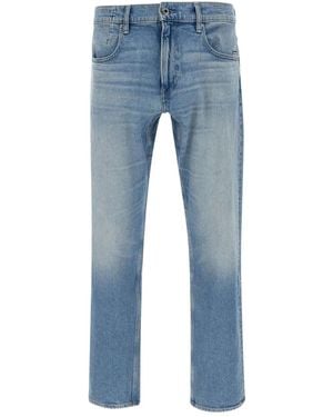 G-Star Logo-Patch Straight Jeans - Blue
