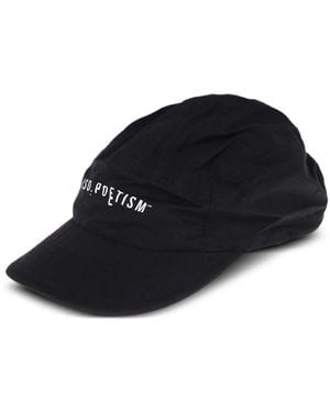 ISO.POETISM Baseballkappe mit Logo-Print - Schwarz