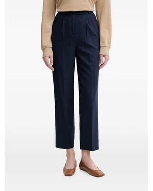 Benetton Pantalon De Costume À Pinces - Blue