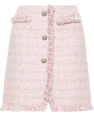 Giambattista Valli Minigonna A Vita Alta - Rosa