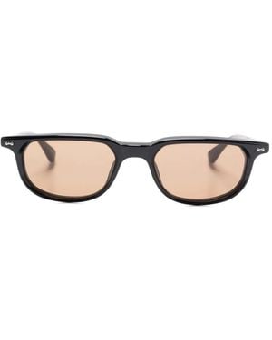 Chimi Novis Rectangle-Frame Sunglasses - Natural