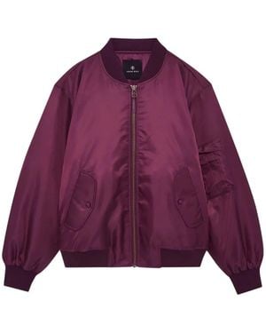 Anine Bing Leon Bomber - Purple