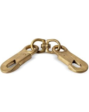 Parts Of 4 Double-Clip Chain - Metallic