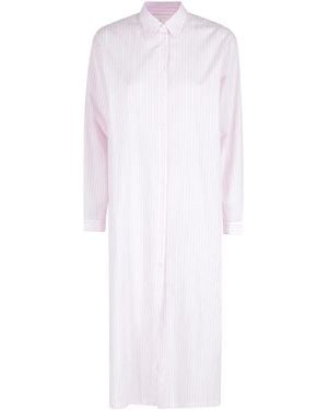 MC2 Saint Barth Adeline Striped Maxi Dress - White