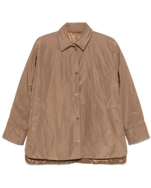 Max Mara Drop-Shoulder Jacket - Natural