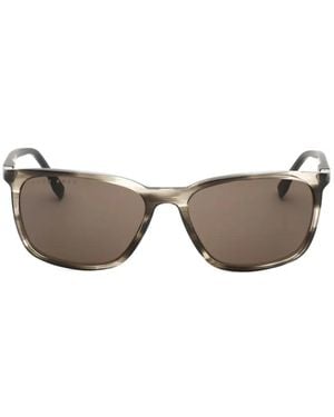 BOSS Square-Frame Sunglasses - Gray