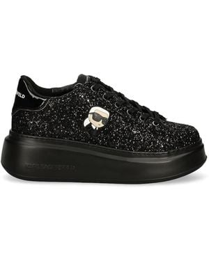 KARL LAGERFELD Ikonik Kapri Trainers - Black