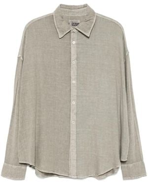 Izzue Chemise À Manches Longues - Gris