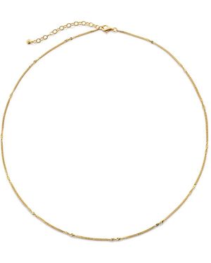 Monica Vinader Collier Curb Twist - White