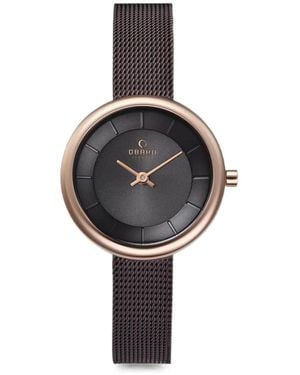 Obaku Classic 27Mm Watch - Black