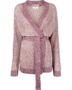 Woolrich Ribbed-Knit Cardigan - Pink