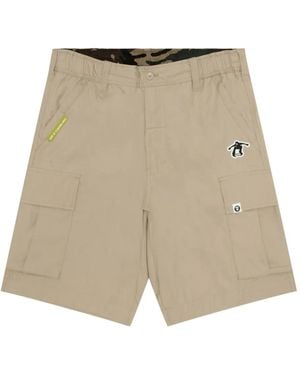 Aape By A Bathing Ape Short Cargo À Patch Logo - Neutre