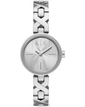 ARMANI EXCHANGE Round-Shape 46Mm Watch - White