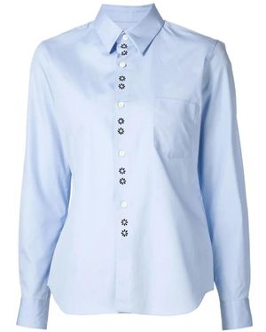 Comme des Garçons Long Sleeve Shirt - Blue