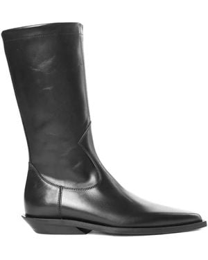 Ann Demeulemeester Jani Cowboy Boots - Black