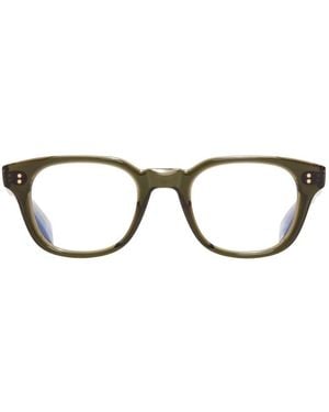 Cutler and Gross Square-Frame Glasses - Black
