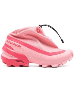 MM6 MAISON MARGIELA X SALOMON Cross Drawstring Trainers - Pink
