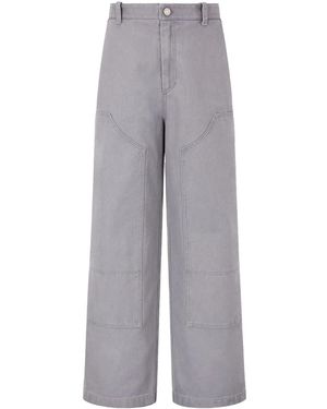 Studio Tomboy X Cotton Loose-Fit Trousers - Grey