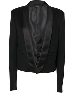 Tom Ford Shawl-Lapel Jacket - Black