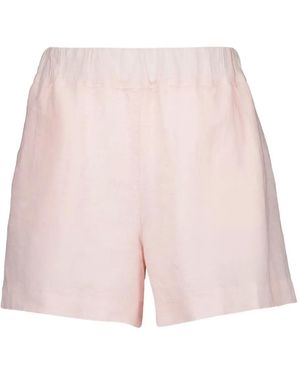 120% Lino Linen Shorts - Pink