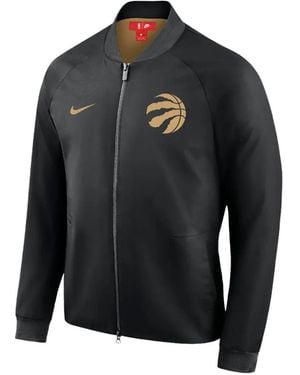 Nike Full Zip Bomber Jacket - Black