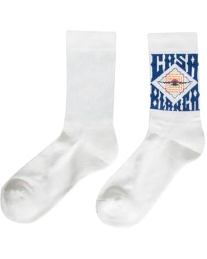 CASABLANCA Hermons Mirage Socks - White