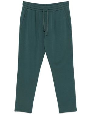 Juvia Drawstring Straight-Leg Pants - Green