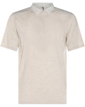 Veilance Polo A Maniche Corte - Bianco