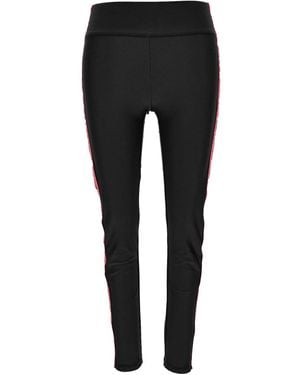 Versace Jeans Couture ロゴエンボス レギンス - ブラック