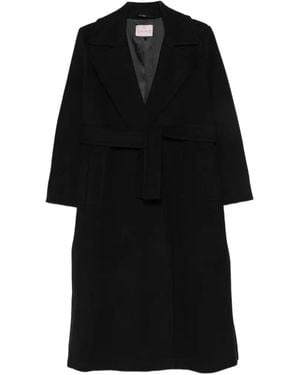Emme Emmcolimbo Belted Coat - Black
