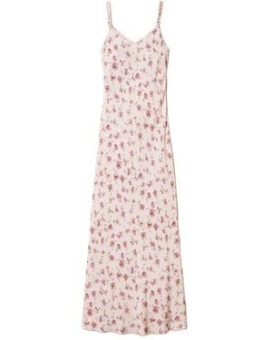 Twinset Floral-Print Maxi Dress - Pink