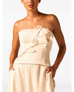 JBQ Strapless Top - White