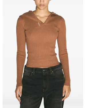 Y. Project Ribbed Top - Green