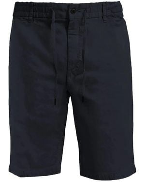 BOSS Drawstring Bermuda Shorts - Blue