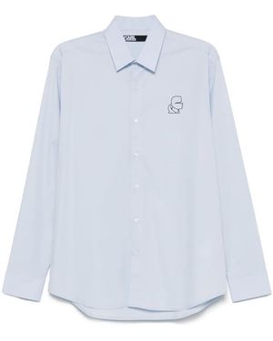 Karl Lagerfeld Ikonik Karl Shirt - White