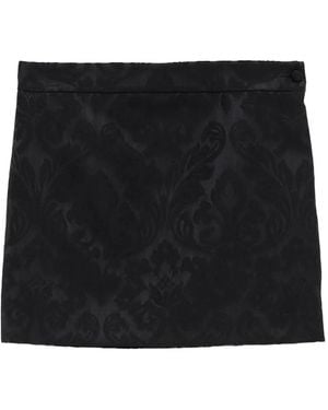 Chloé Damask-Pattern Skirt - Black