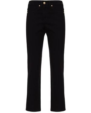 Just Cavalli Jeans Con Applicazione Logo - Nero