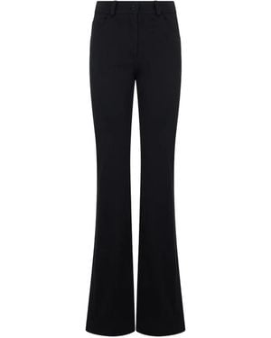 Alberta Ferretti Flared Pants - Black
