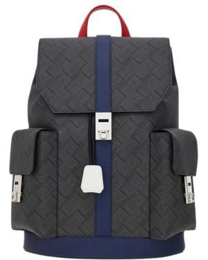Ferragamo Dual-Pocket Backpack - Blue