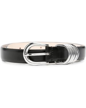 DEHANCHE Hollyhock Multi-Hoop Belt - White